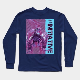 Wyvern Roll For Initiative Long Sleeve T-Shirt